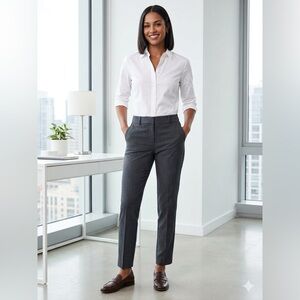 ✨ Express Columnist Ankle Pant | Deep Gray Heather | 0R